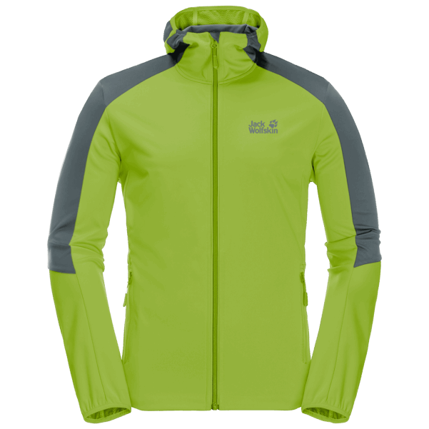Jack Wolfskin Yeni Erkek Go Zammı Softshell Spring Lime