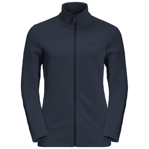 Sıcak Kadın Mütevazı Ceket Gece Mavisi Jack Wolfskin