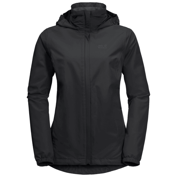 Kadın Stormy Point Ceket Jack Wolfskin Collections Siyah