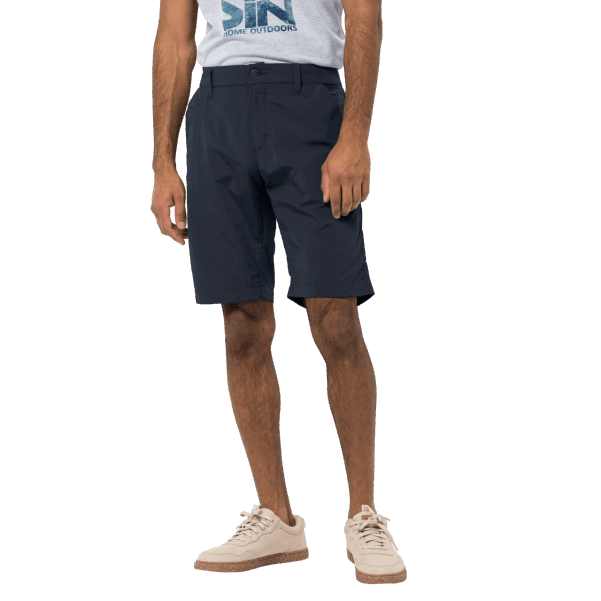 Gece Mavisi Erkek çöl Vadisi şort Jack Wolfskin Orijinal