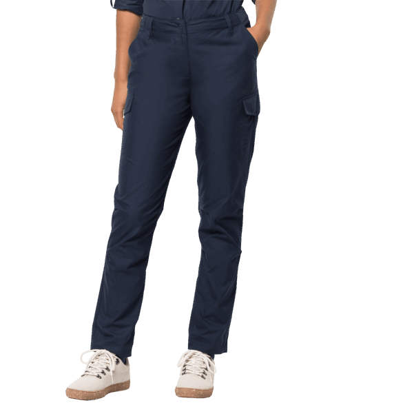 Jack Wolfskin Gece Mavisi Kökenli Kadın Göl Kenarı Gezi Pantolonu