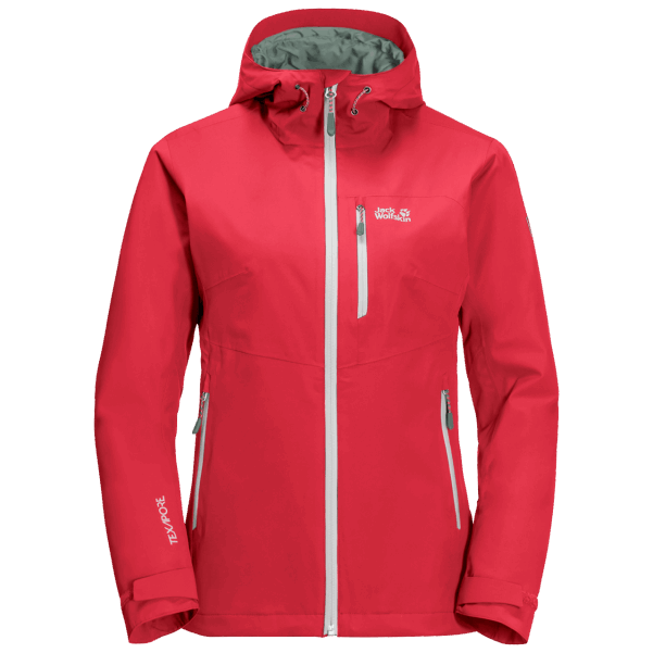 Origins Kadın Eagle Peak Ceket Tulip Red Jack Wolfskin