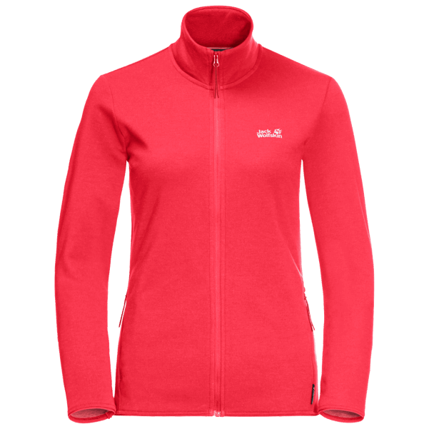 Jack Wolfskin Moda Lale Kırmızı Kadın Jwp Midlayer