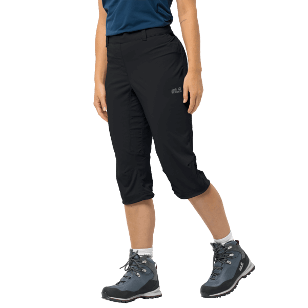 Origin Active Light 3/4 Pantolon Jack Wolfskin Siyah