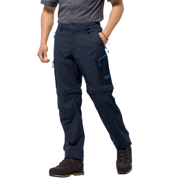 Origin Night Blue Erkek Aktif Işık Fermuarlı Jack Wolfskin