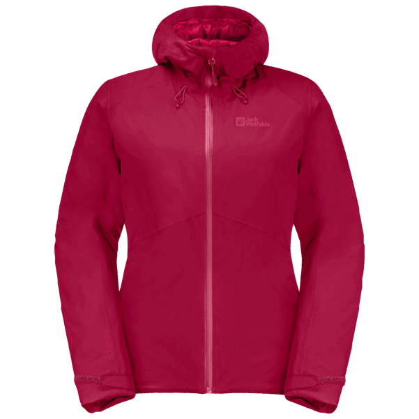 Kadın Wisper Yalıtımlı Ceket Kızılcık Orijinal Jack Wolfskin