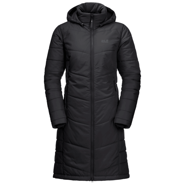 Origin Jack Wolfskin Kuzey York Kadın Kaban Siyah