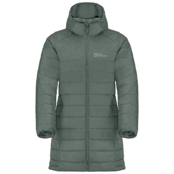 Markalar Hedge Green Jack Wolfskin Kadın Bergland Yalıtımlı Kaban