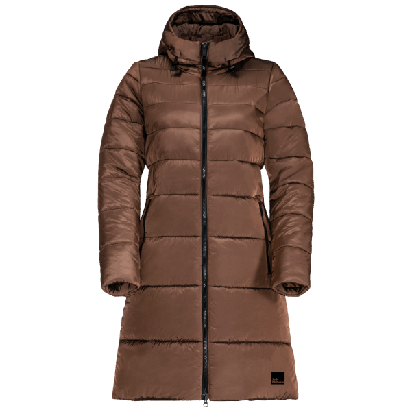 Kadın Eisbach Kaban Koleksiyonu Jack Wolfskin Fındık Kahvesi