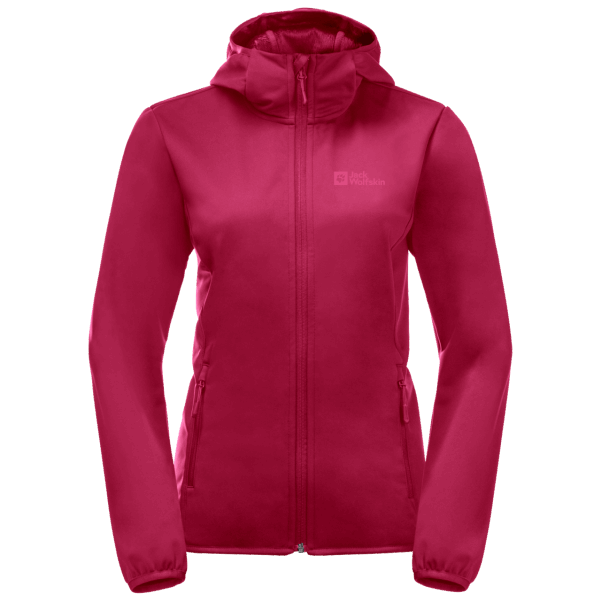 Kadın Windhain Hoody Koleksiyonları Cranberry Jack Wolfskin