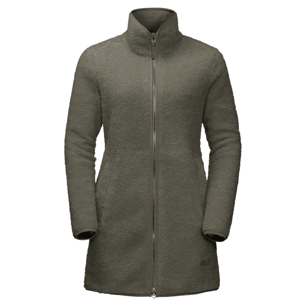 Sıcak üzüm Yaprağı Jack Wolfskin Kadın Yüksek Bulut Ceket