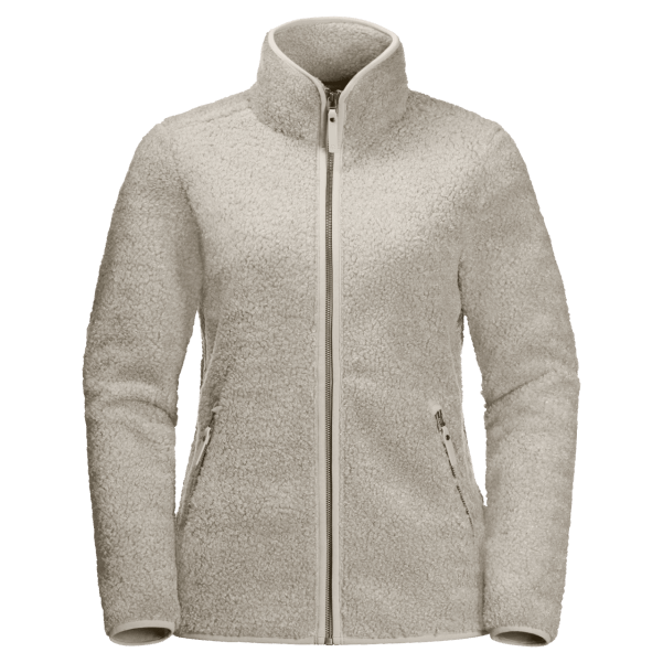 Jack Wolfskin Orijinal Kadın Yüksek Bulut Ceketi Tozlu Gri