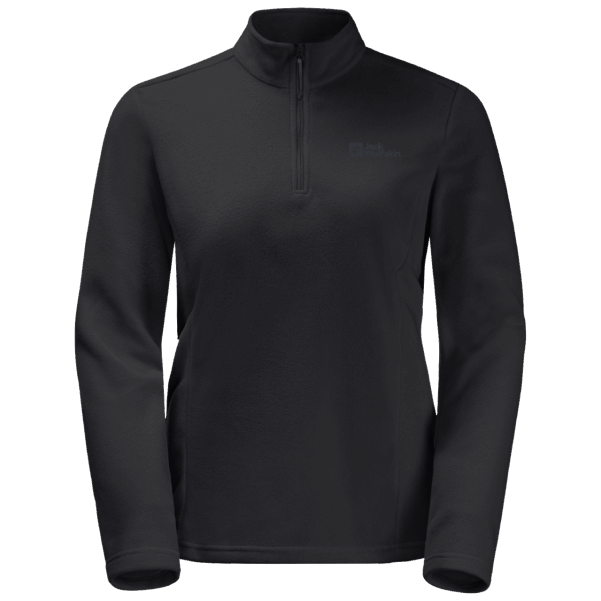 Jack Wolfskin Sıcak Siyah Kadın Taunus Yarım Fermuarlı