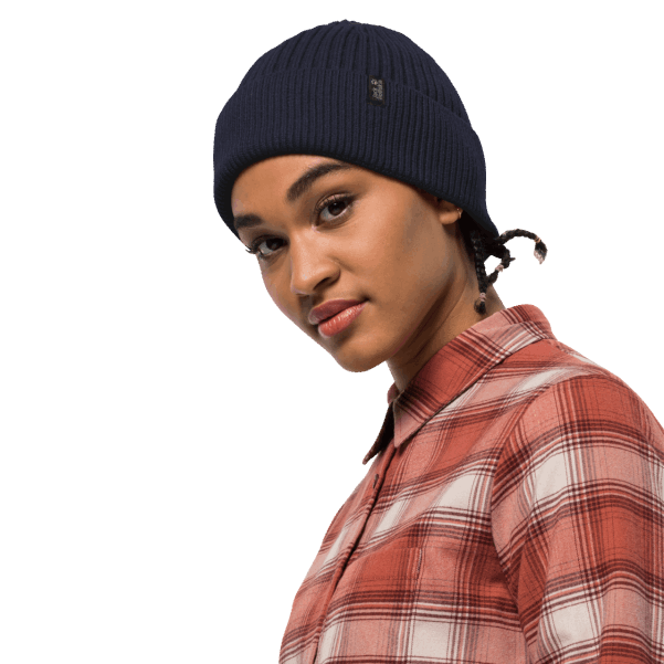 Rahat Bere örgü Bere Jack Wolfskin Markalar Gece Mavisi