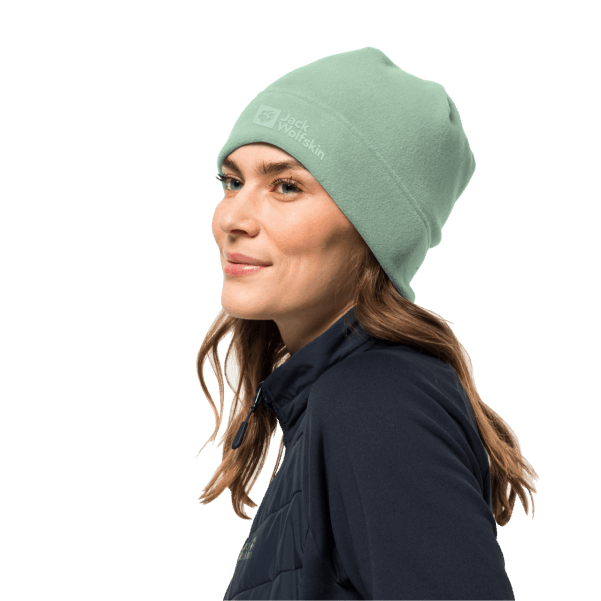 Gerçek şeyler Bere Yeni Granit Yeşil Jack Wolfskin