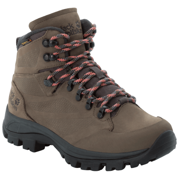 Origins İsyan Texapore Mid W Kahverengi-hayalet Jack Wolfskin