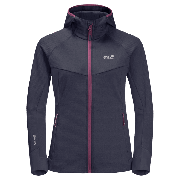 Jack Wolfskin Grafit Markalar Kadın Hidro ızgara Polar