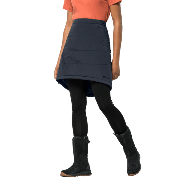 Kadın Alpengluehen Etek Jack Wolfskin Gece Mavisi Kökenleri