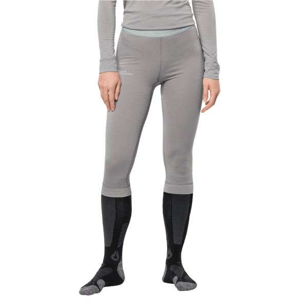 Orta Gri Funda Yeni Kadın Alpspitze Yün Pantolon Jack Wolfskin