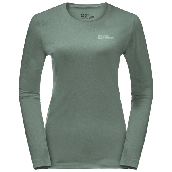 Brand Jack Wolfskin Kadın Gökyüzü Termal Uzun Kollu çit Yeşili