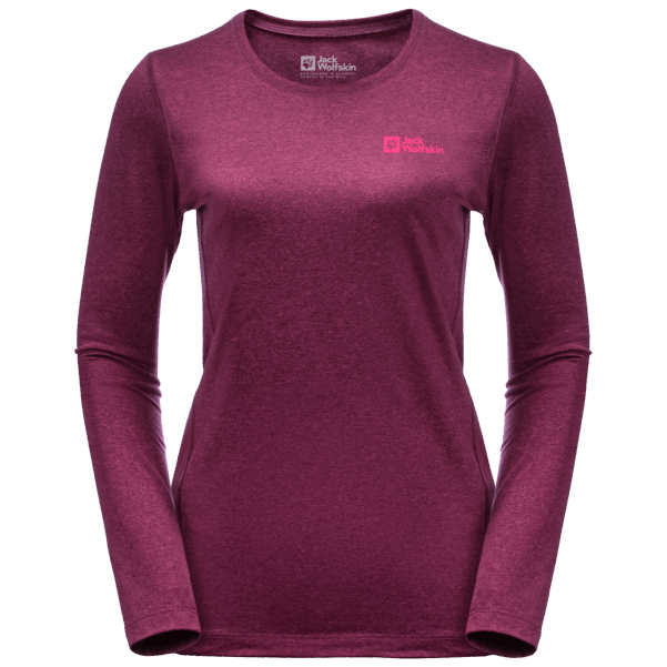 Orijinal Wild Berry Kadın Gökyüzü Termal Uzun Kollu Jack Wolfskin