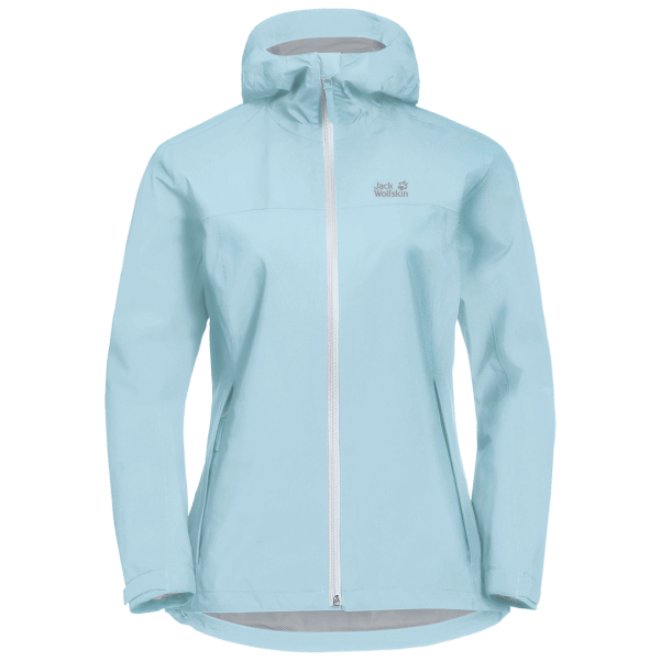 Kadın Jwp Shell Jack Wolfskin Buzlu Mavi Yeni