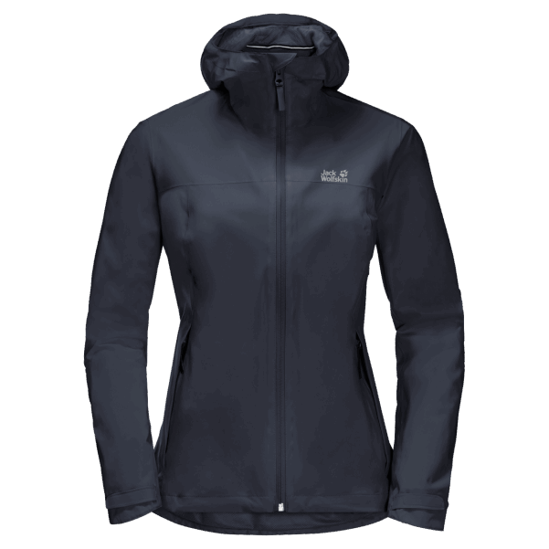Kadın Jwp Shell Jack Wolfskin Moda Gece Mavisi