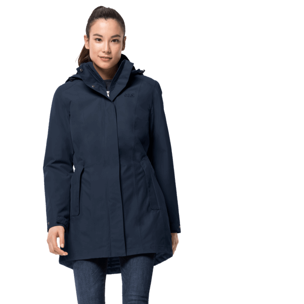 Jack Wolfskin Gece Mavisi Marka Madison Avenue Ceket