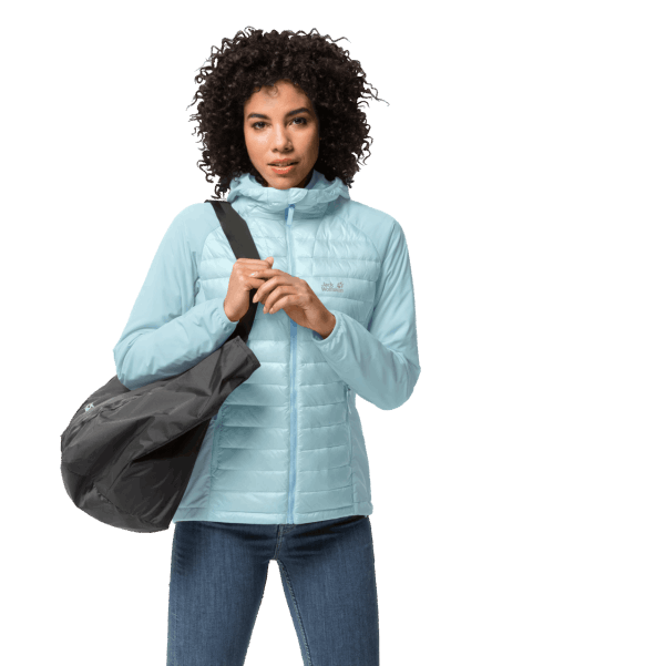 Kadın Jwp Hybrid Brand Jack Wolfskin Buzlu Mavi