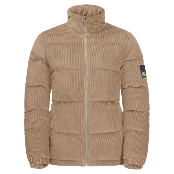 Kadın Doğal Kadife Ceket Jack Wolfskin Bej Kökenli