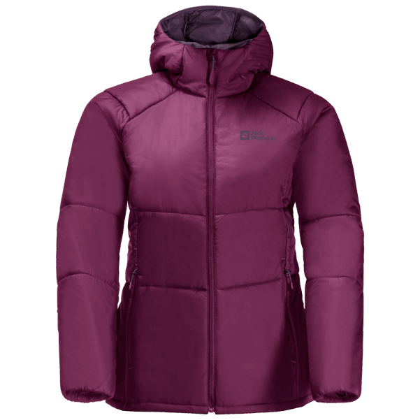 Jack Wolfskin Koleksiyonu Wild Berry Kadın Bergland Yalıtımlı Kapşonlu