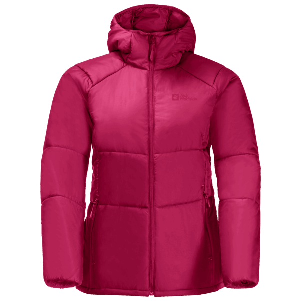 Jack Wolfskin Kadın Bergland Yalıtımlı Hoody Origin Cranberry