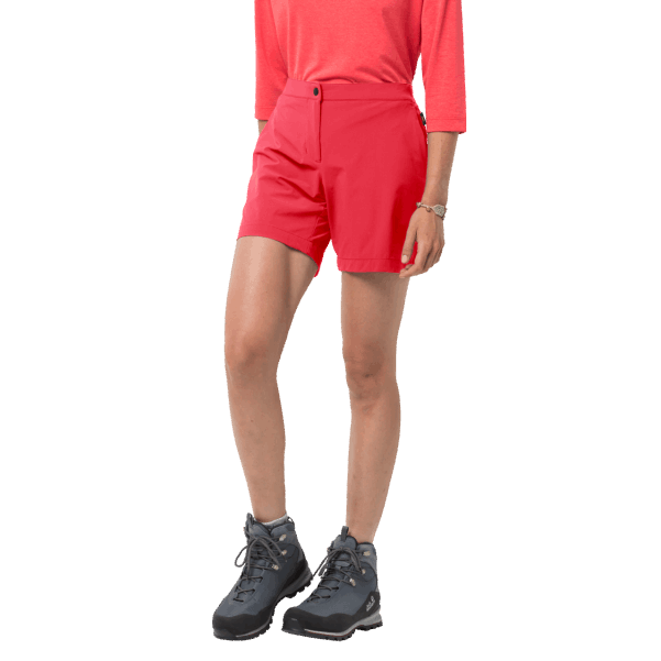 Marka Kadın Jwp şort Jack Wolfskin Lale Kırmızı