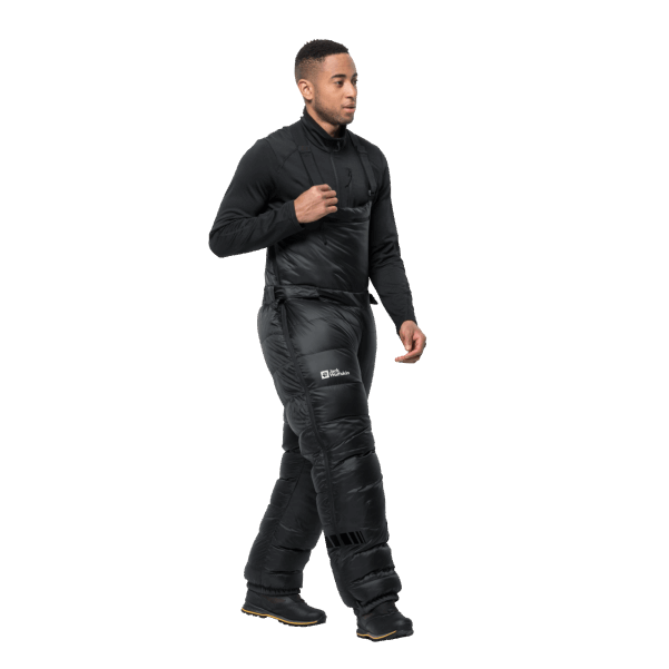 1995 Serisi Aşağı Pantolon Siyah Menşei Jack Wolfskin