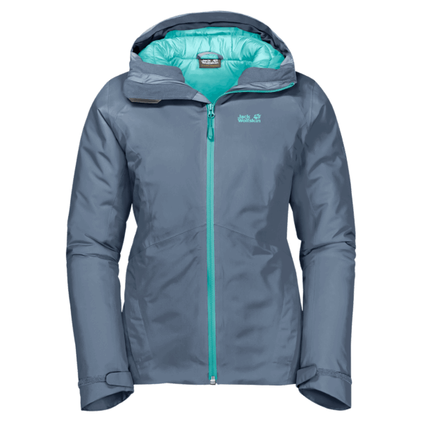 Jack Wolfskin Frost Blue Kadın Argon Storm Ceket Sıcak