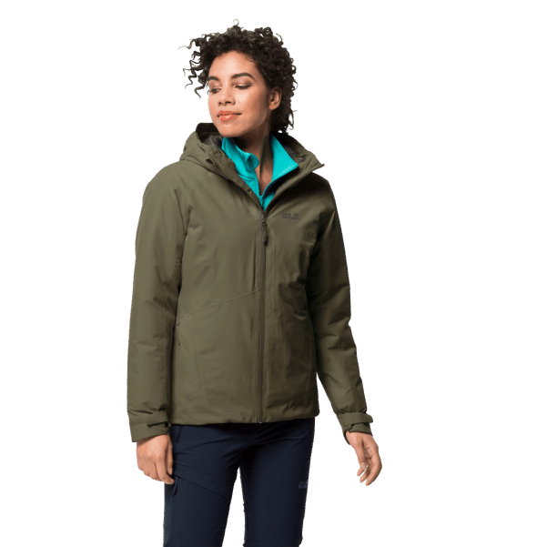 Jack Wolfskin Yeni Granit Kadın Argon Fırtına Ceketi