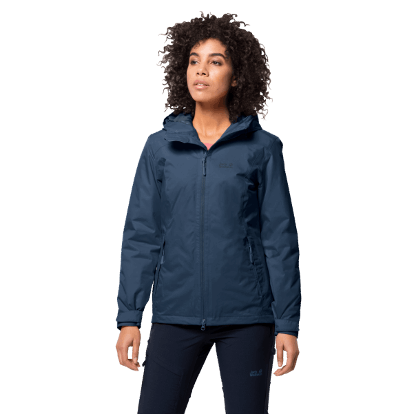 Dark Indigo Kadın Frosty Sabah Ceket Jack Wolfskin Markalar