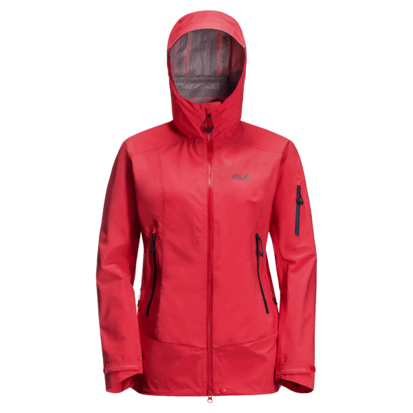 Tulip Red Jack Wolfskin Origins Exolight Pro Kadın Ceketi