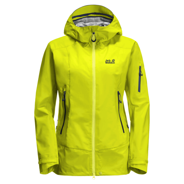 Yanıp Sönen Yeşil Jack Wolfskin Kadın Exolight Pro Ceket Markası