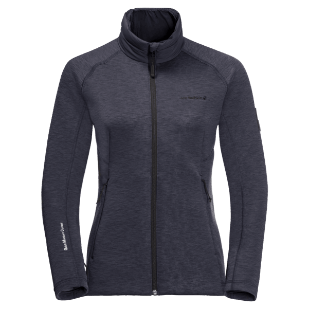 Jack Wolfskin Grafit Kadın Atletik Yaka Orta Katman Koleksiyonu