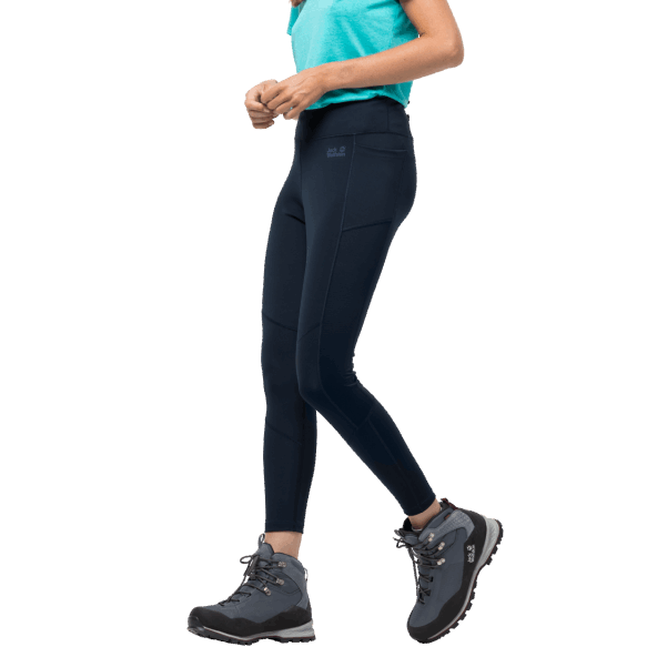 Kadın Yürüyüş Lite Sıkı Koleksiyonu Gece Mavisi Jack Wolfskin