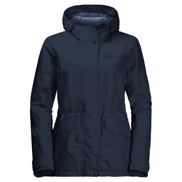 Markalar Jack Wolfskin Kadın Lake Louise Ceket Gece Mavisi
