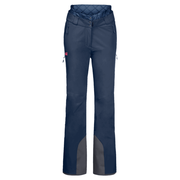 Orijinal Dark Indigo Jack Wolfskin Kadın Kar Zirvesi Pantolonu