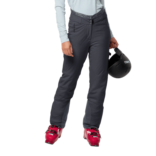 Sıcak Abanoz Kadın Kar Zirvesi Pantolonu Jack Wolfskin