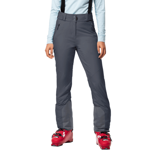 Kadınların Harika Kar Pantolonları Abanoz Jack Wolfskin Modası