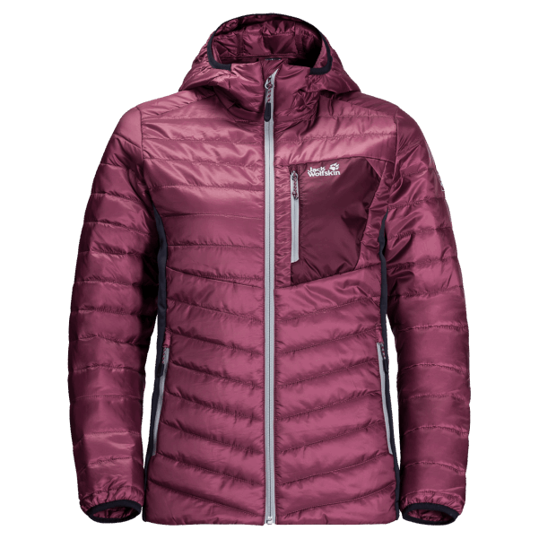 Jack Wolfskin Kadın Rotaburn Ceket Moda Menekşe Kuvars