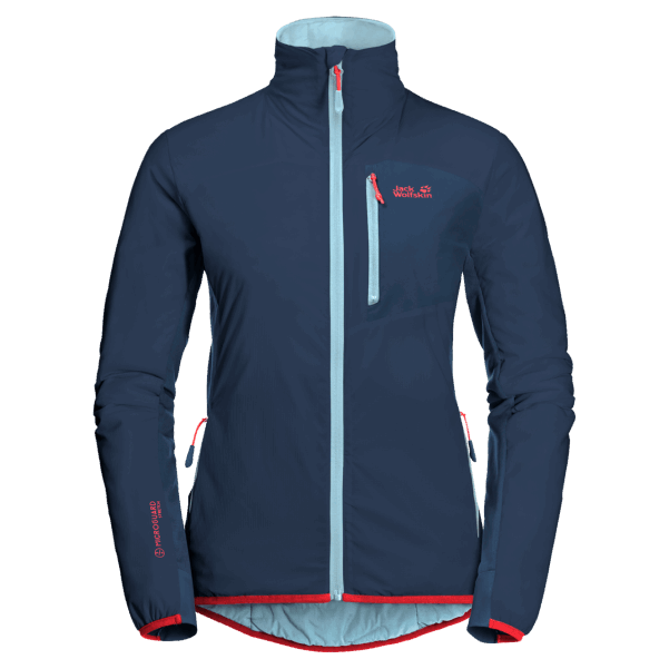 Sıcak Kadın Atmos Ceket Koyu Indigo Jack Wolfskin