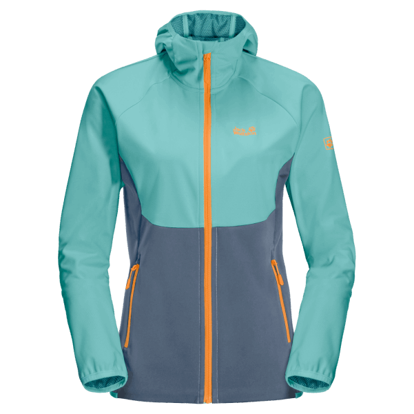 Jack Wolfskin Frost Mavi Kadın Go Zam Softshell Moda