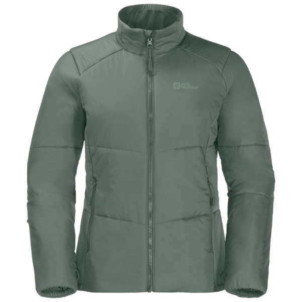 Origin Jack Wolfskin Kadın Bergland Yalıtımlı Ceket çit Yeşili