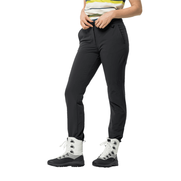 Siyah Kadın Kış Yaşam Tarzı Pantolon Koleksiyonu Jack Wolfskin
